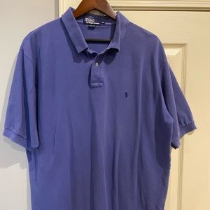 RL short sleeve 2-button placket polo XXL